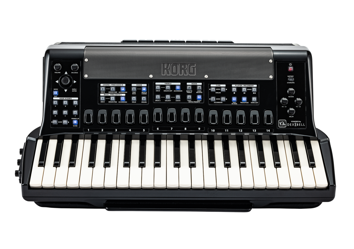 New digital accordions from Korg featuring Dexibell PianoClack Forum